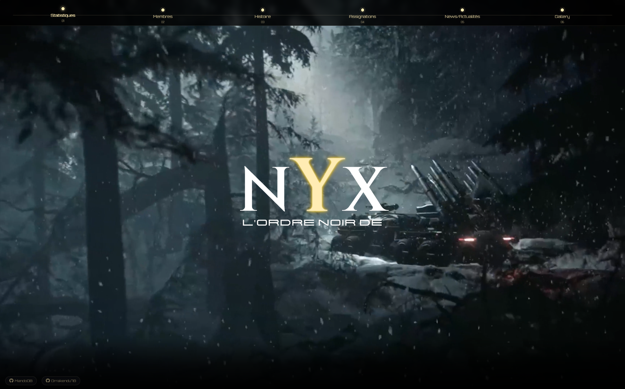Projet Ordre de Nyx